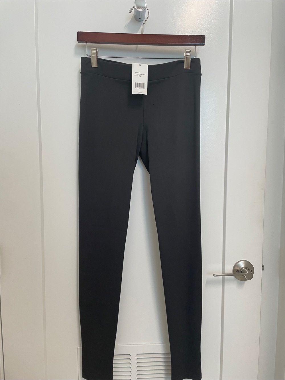 Vince Camuto Black Straight Leg Pants